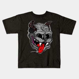 Licky Cat 2 Graffiti Print Kids T-Shirt